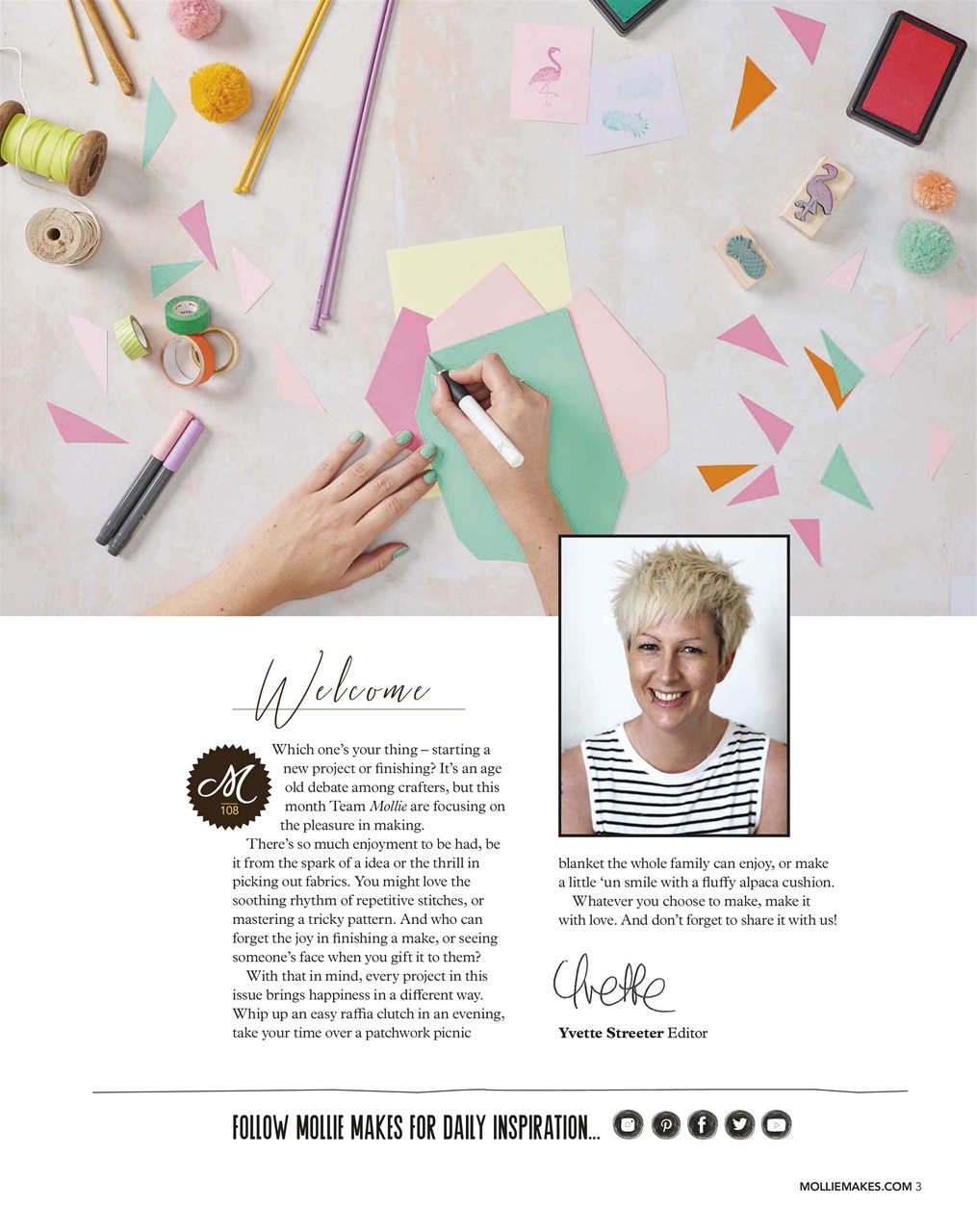 Mollie magazine Preview Pages