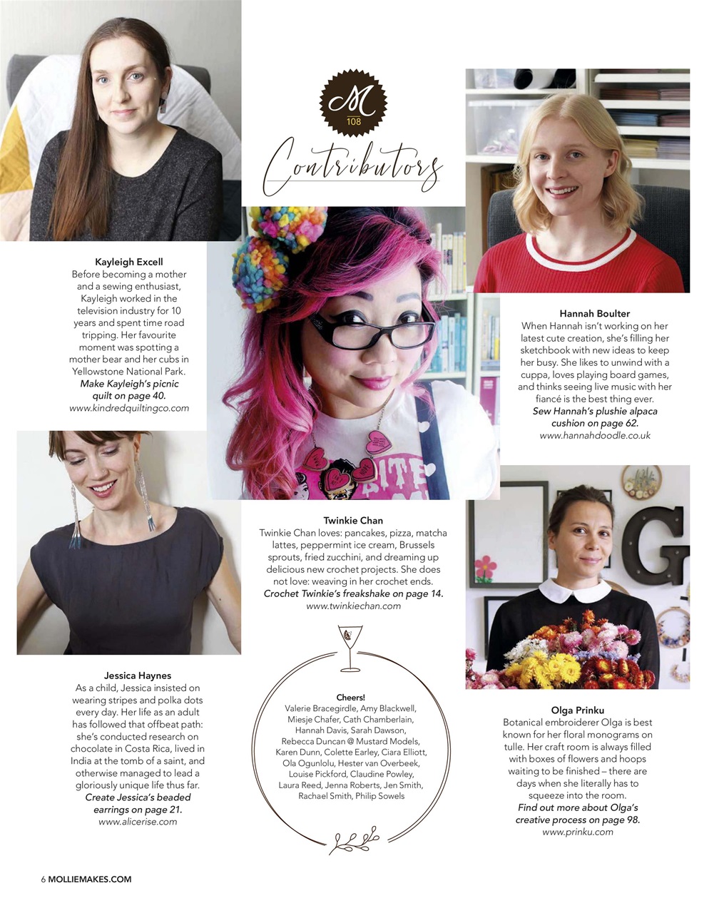 Mollie magazine Preview Pages