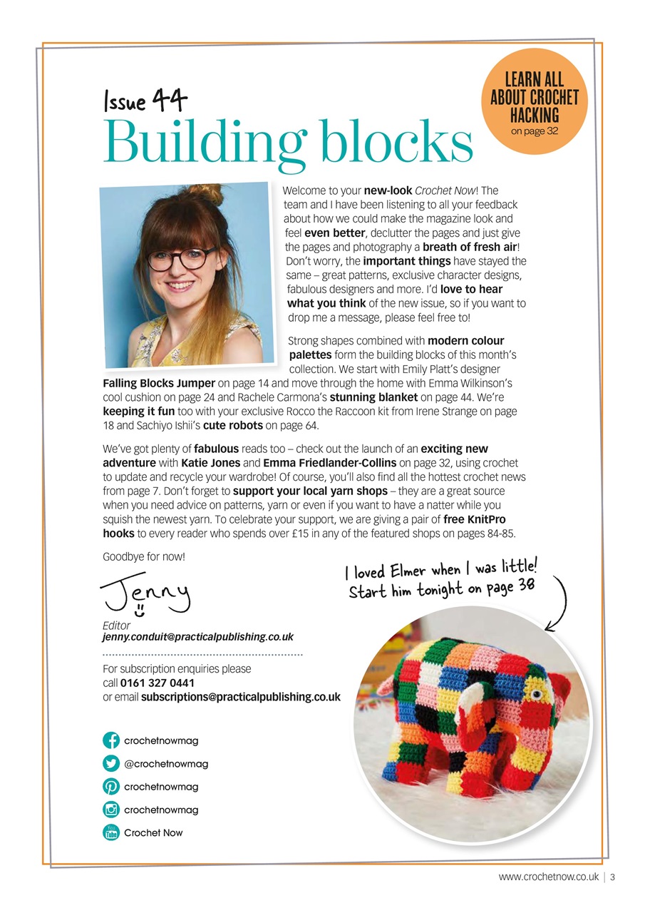 Crochet Now Magazine Preview Pages