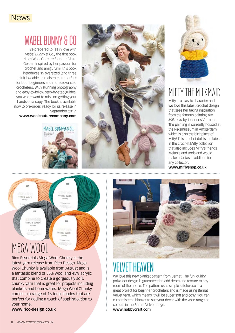 Crochet Now Magazine Preview Pages