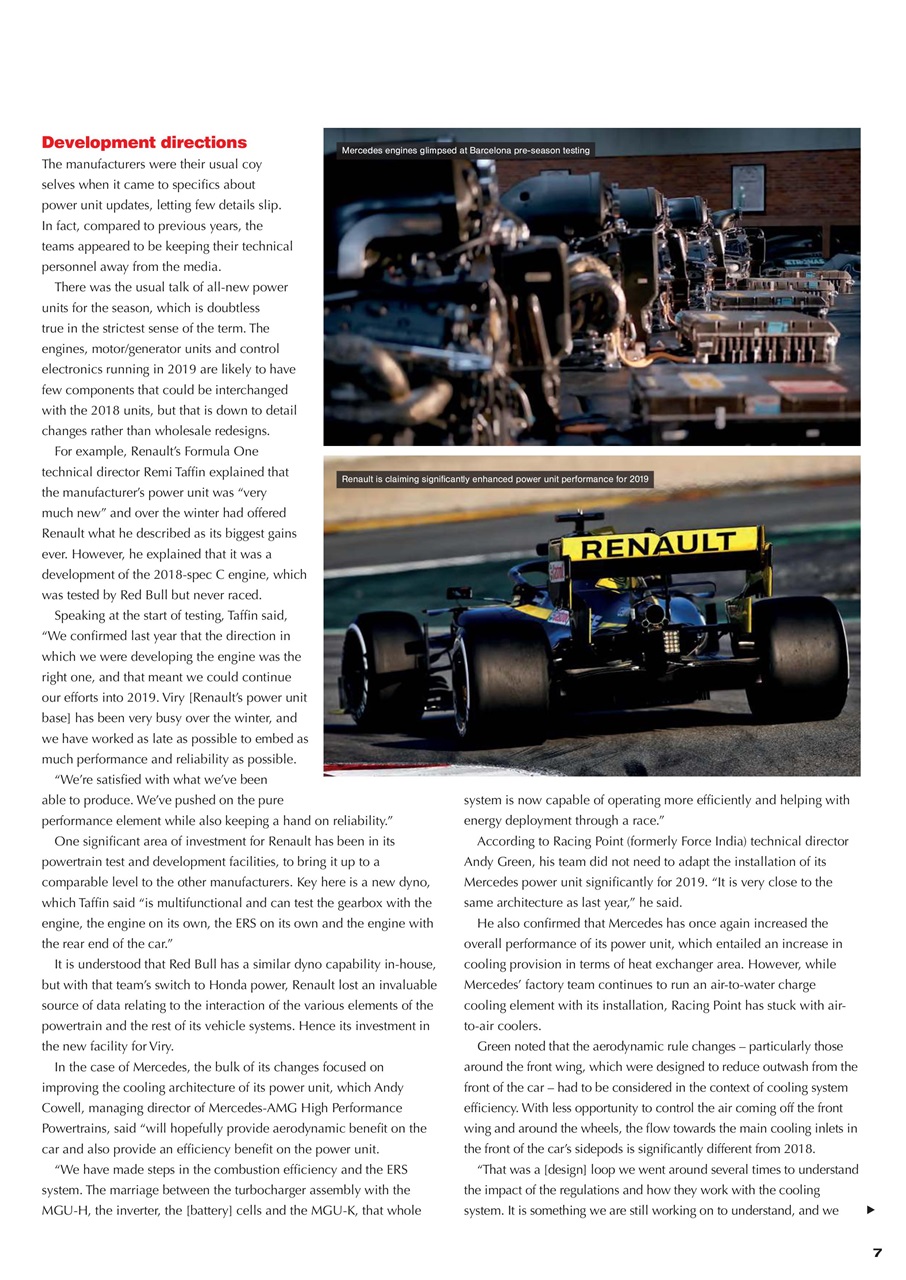 Race Engine Technology Preview Pages