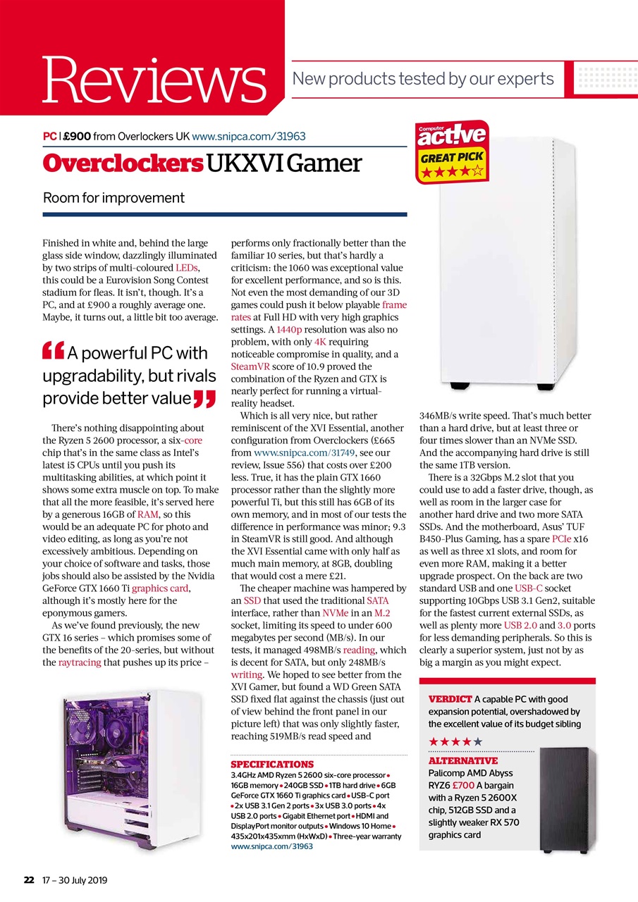 Computer Active Preview Pages