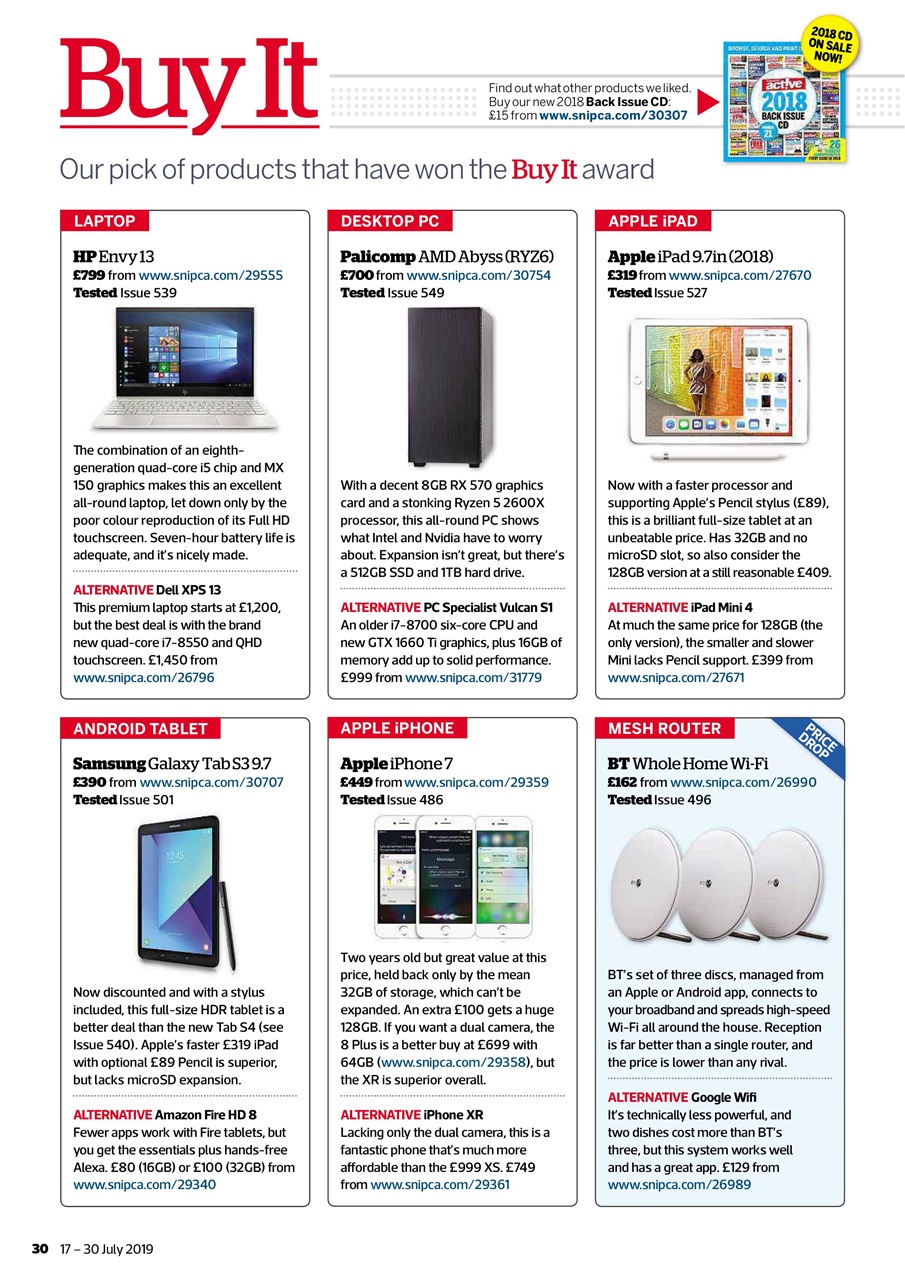 Computer Active Preview Pages