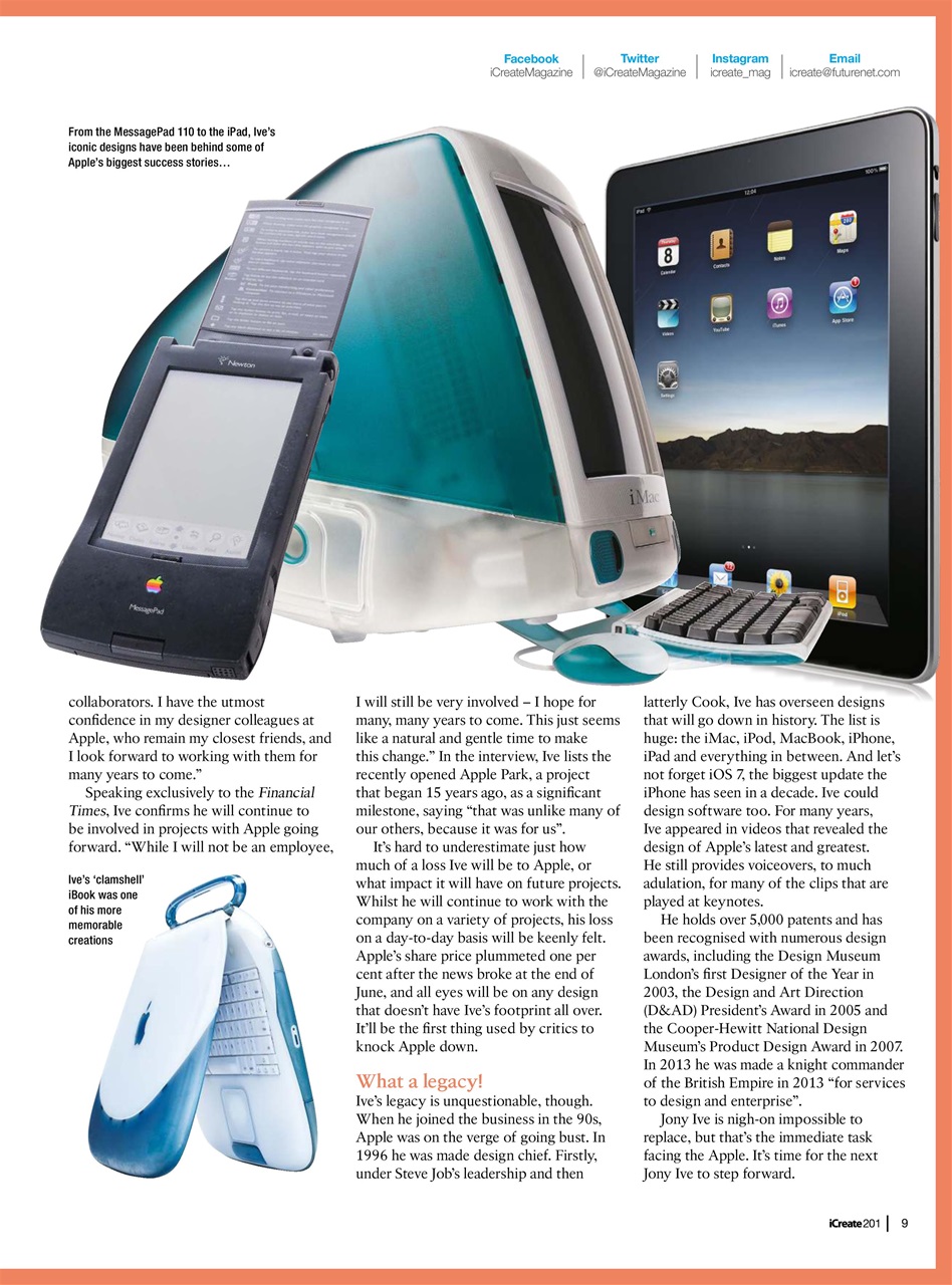 iCreate Preview Pages