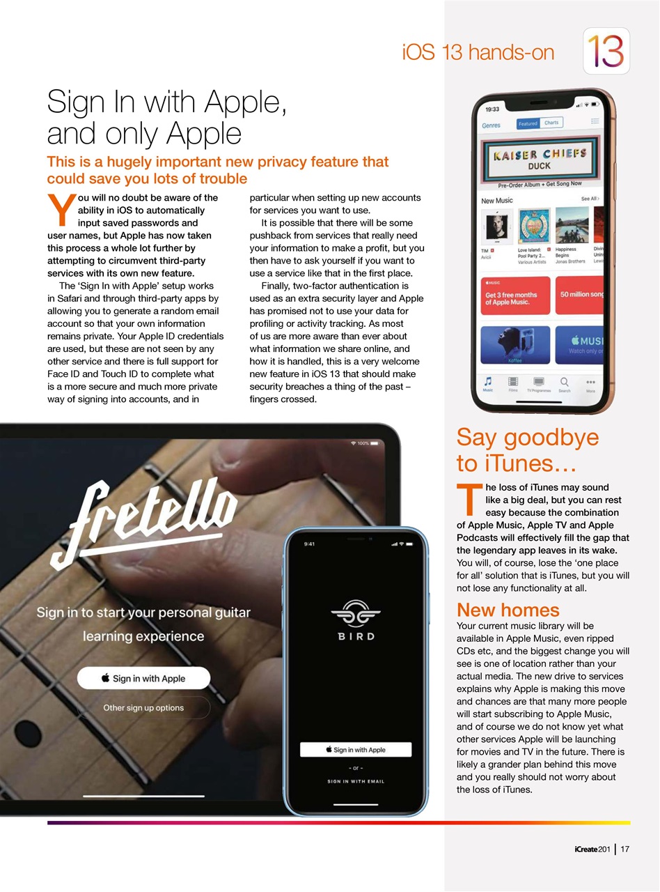 iCreate Preview Pages