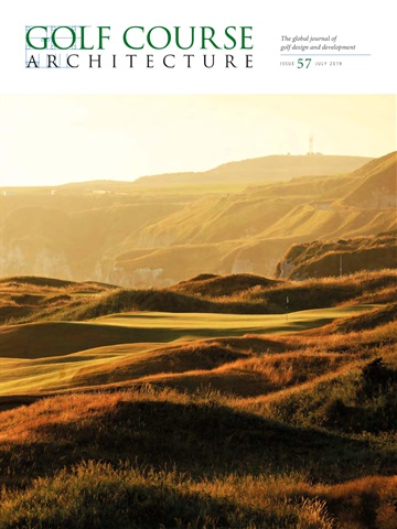 Golf Course Architecture issue July 2019