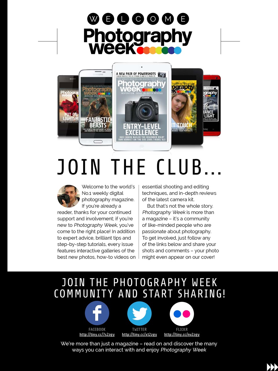 Photography Week Preview Pages