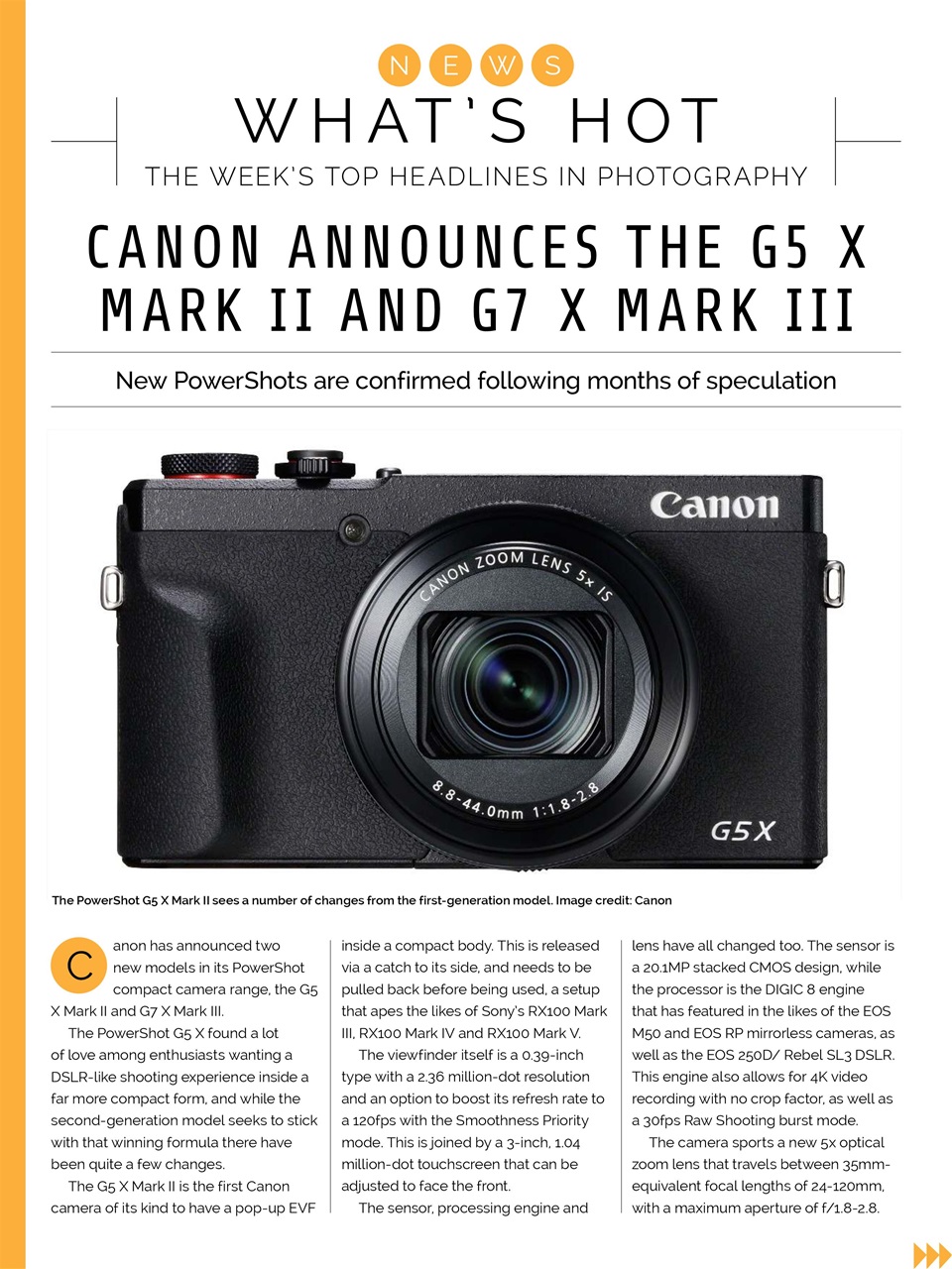 Photography Week Preview Pages