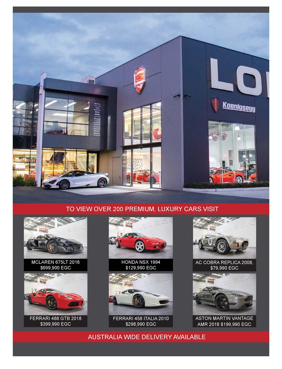 JUST CARS Preview Pages