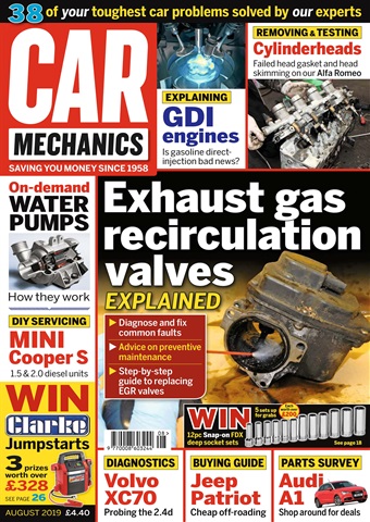Car Mechanics issue August 2019
