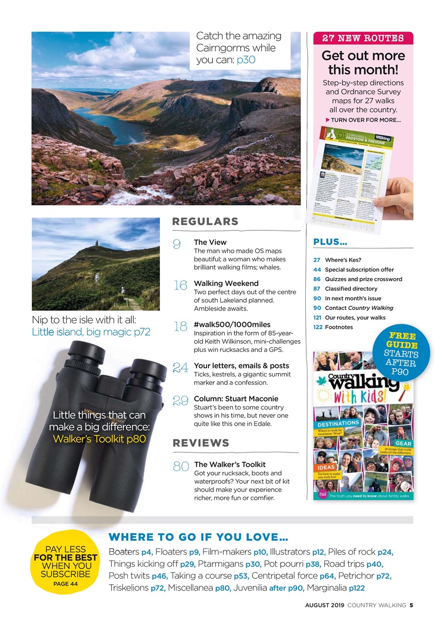 Country Walking Preview Pages