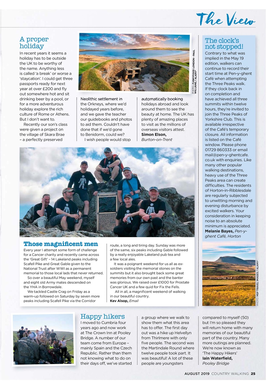Country Walking Preview Pages
