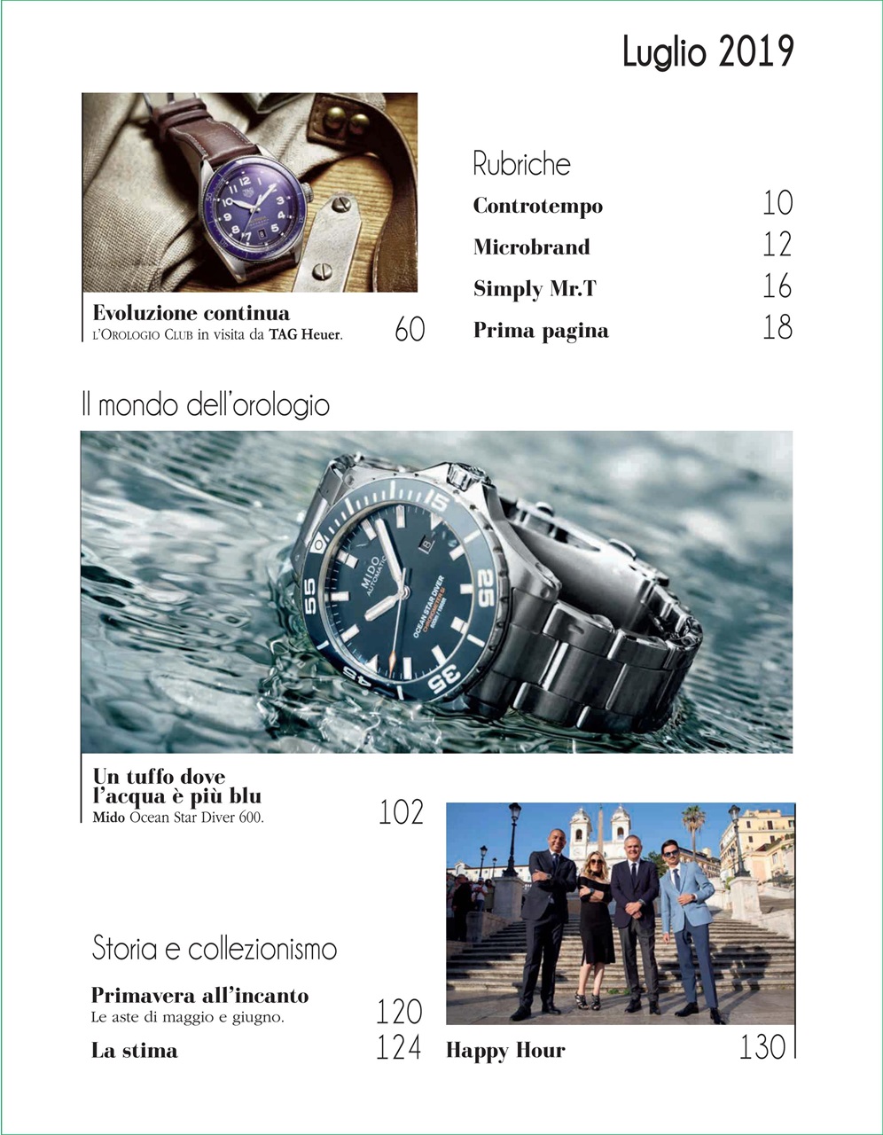 L'Orologio Preview Pages