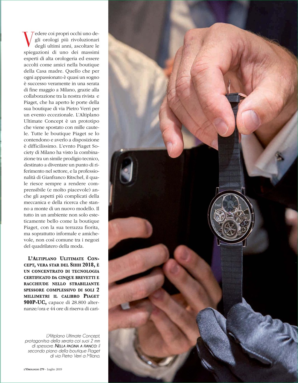 L'Orologio Preview Pages
