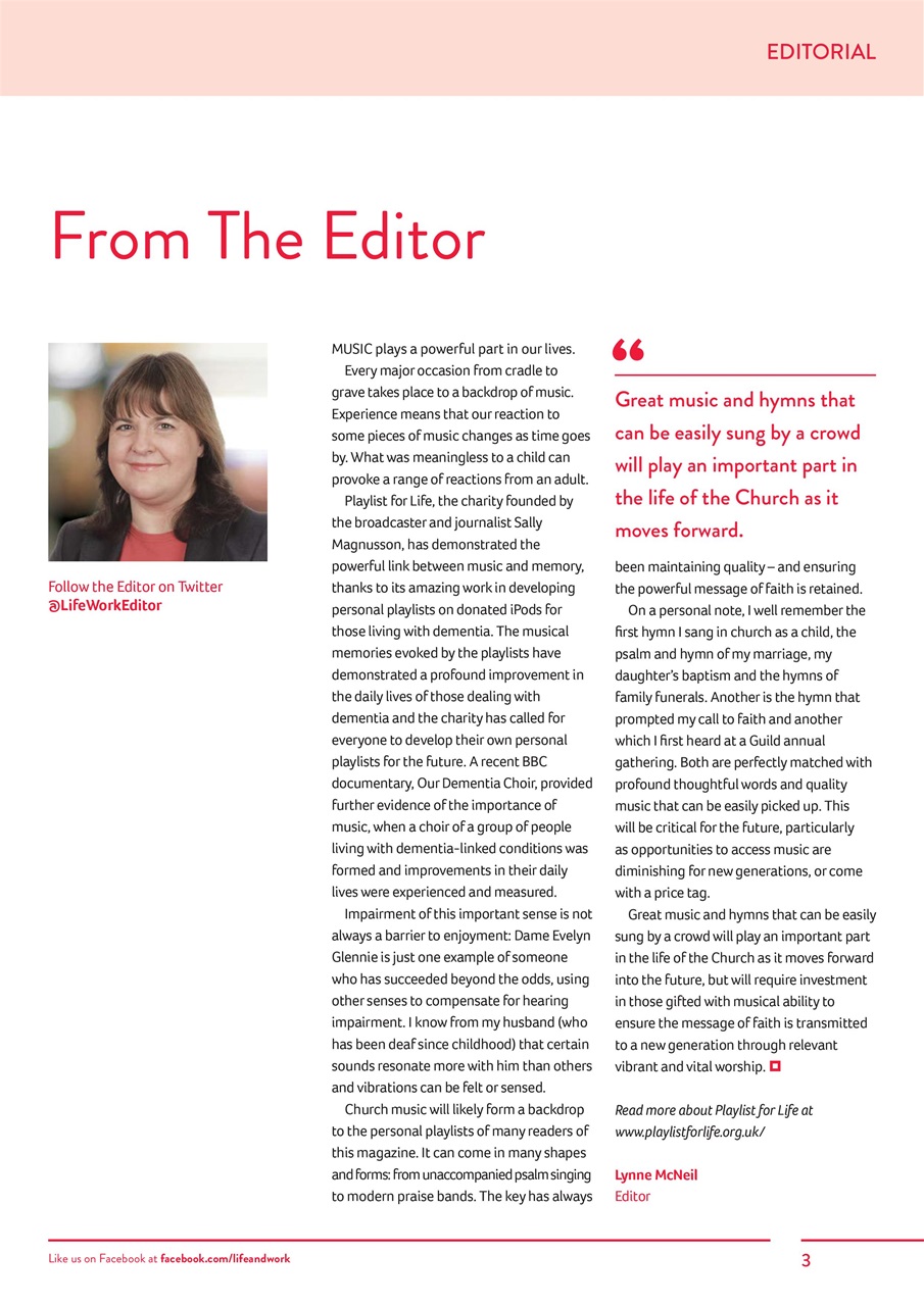 Life and Work Preview Pages