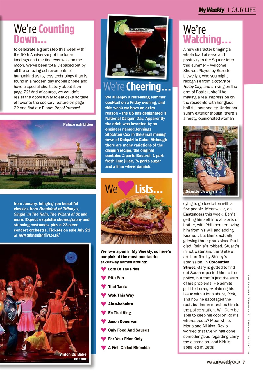 My Weekly Preview Pages