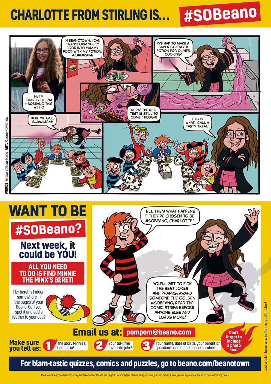 Beano Preview Pages