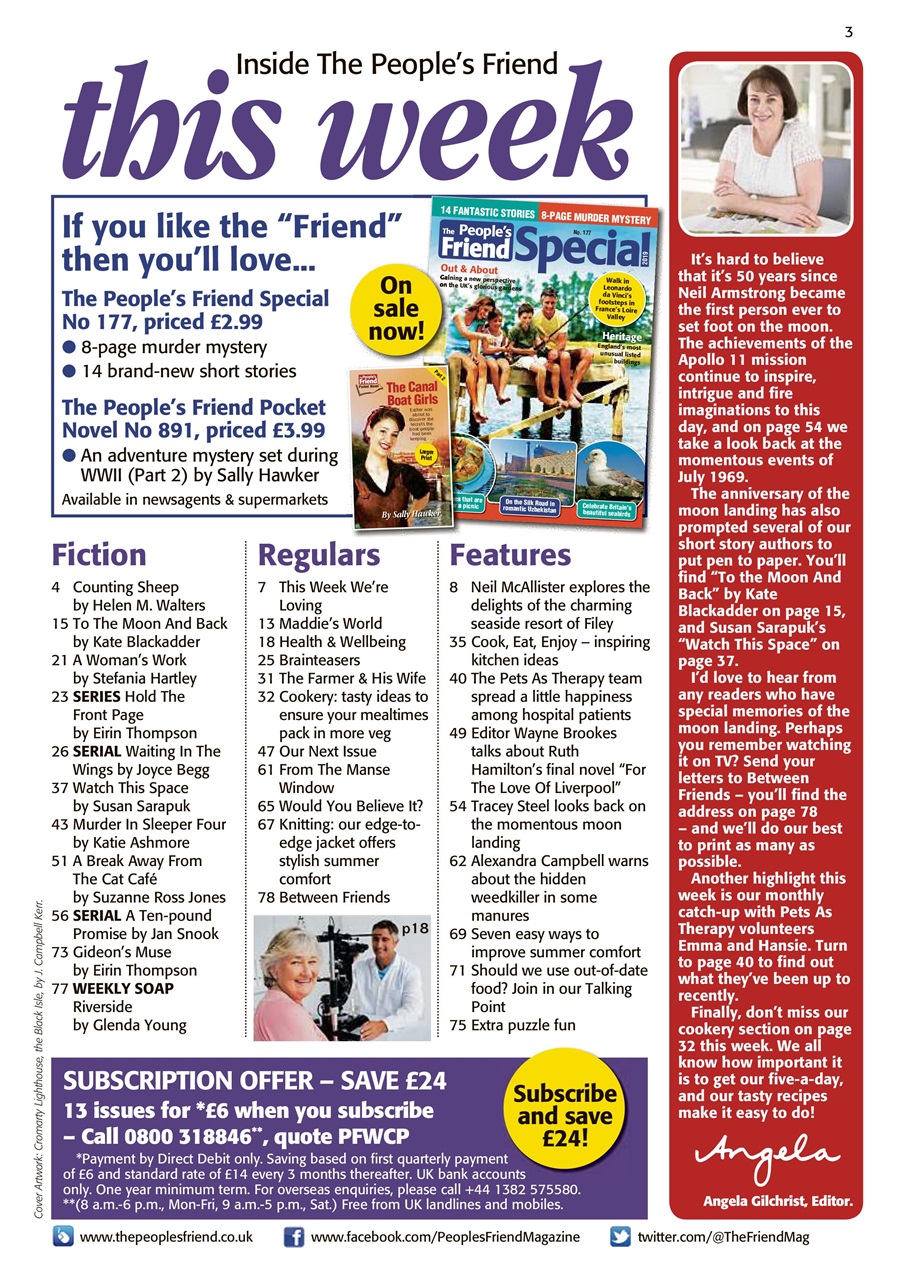 The People’s Friend Preview Pages