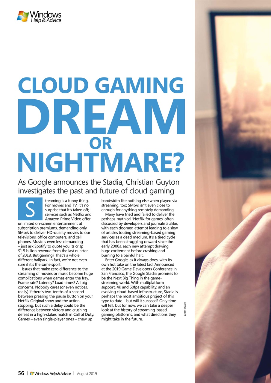 Windows Help & Advice Preview Pages