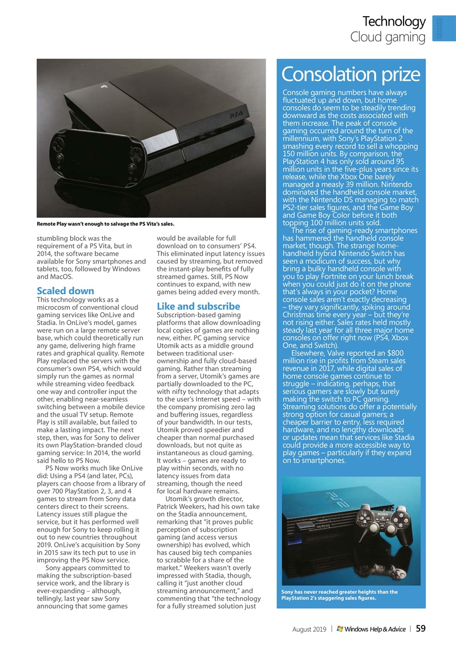 Windows Help & Advice Preview Pages