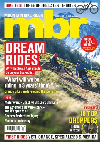 Mountain Bike Rider issue August 2019