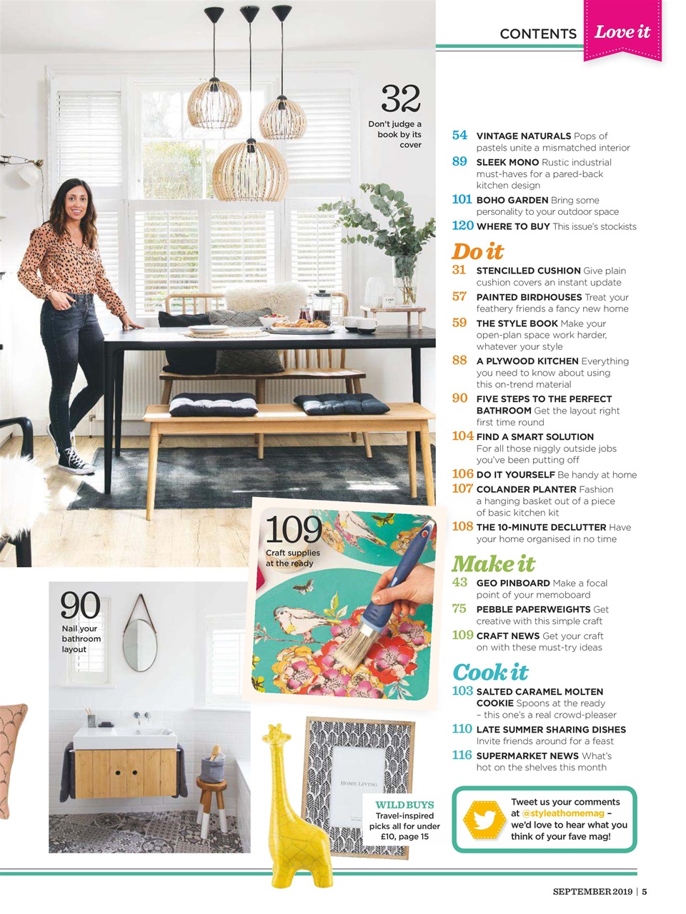 Style at Home Preview Pages