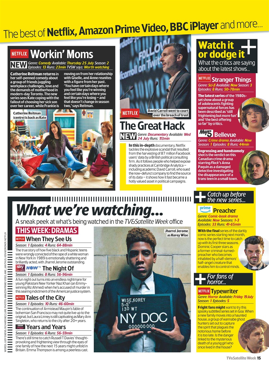 TV & Satellite Week Preview Pages