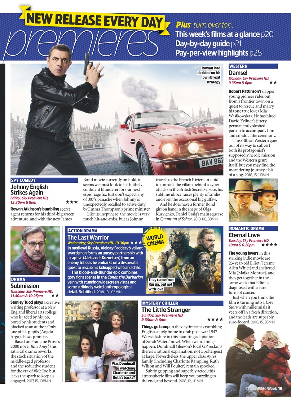TV & Satellite Week Preview Pages