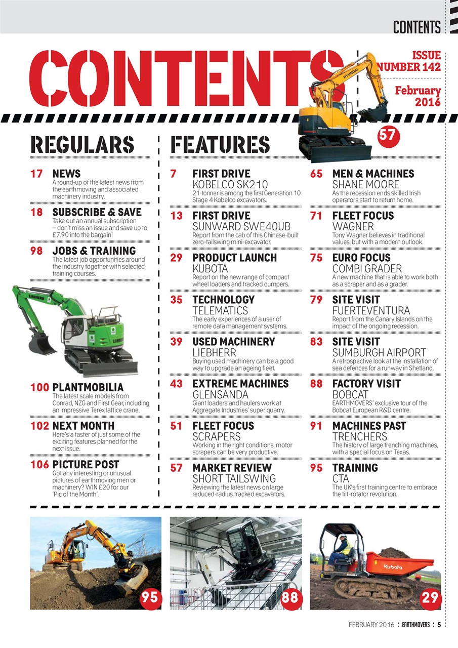 Earthmovers Preview Pages