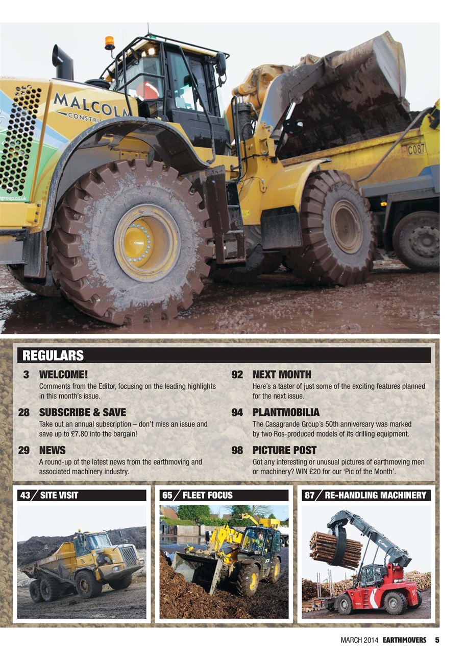 Earthmovers Preview Pages