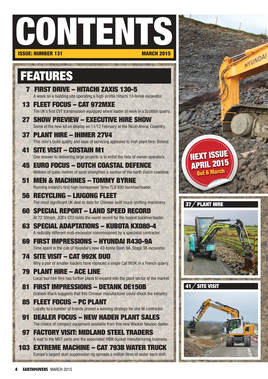 Earthmovers Preview Pages
