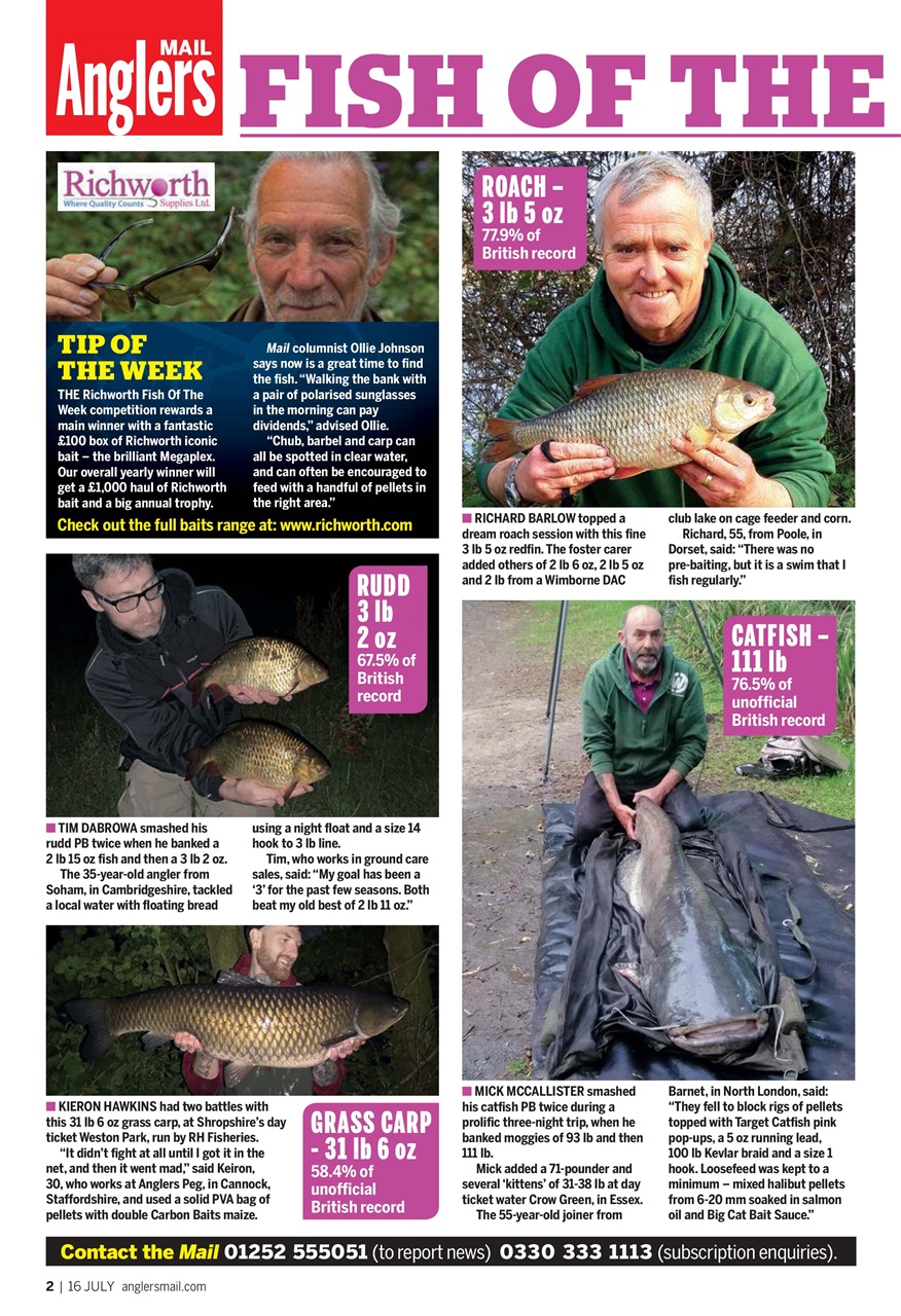 Anglers Mail Preview Pages
