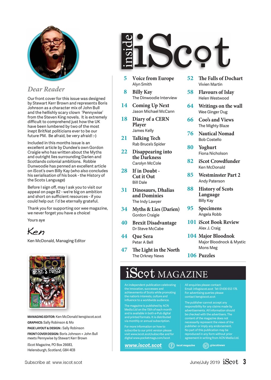 iScot Magazine Preview Pages