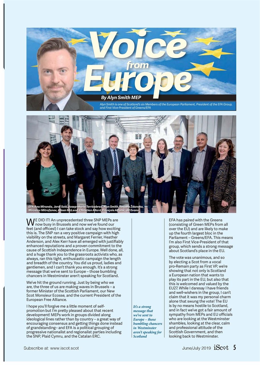 iScot Magazine Preview Pages