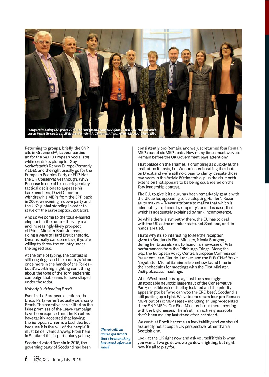 iScot Magazine Preview Pages