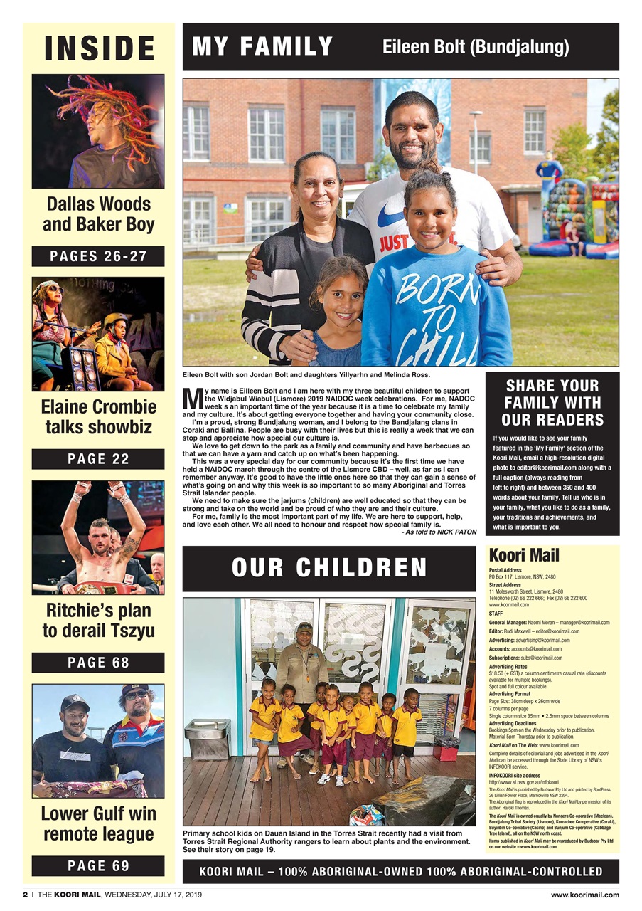 Koori Mail Preview Pages