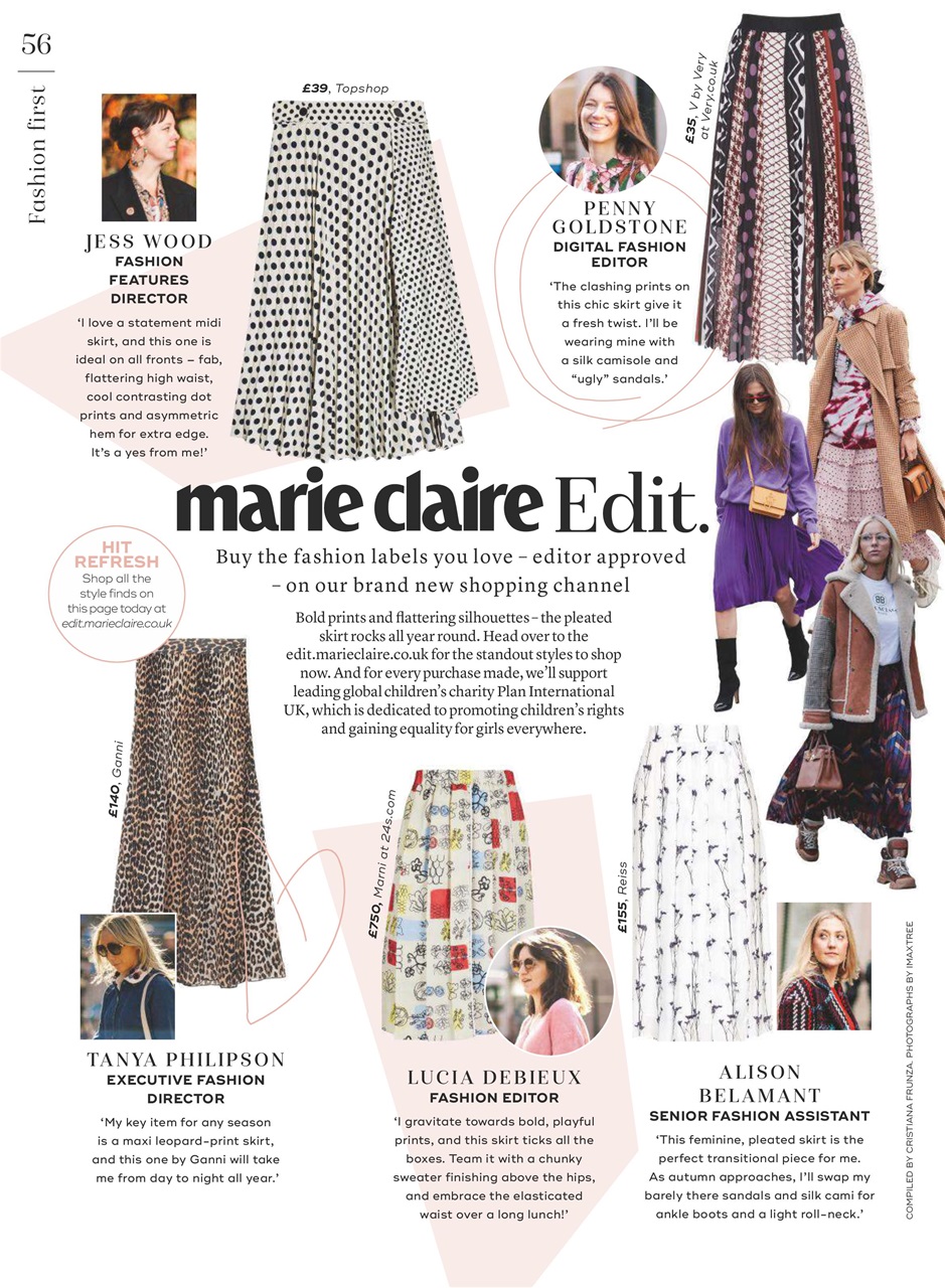 Marie Claire Preview Pages