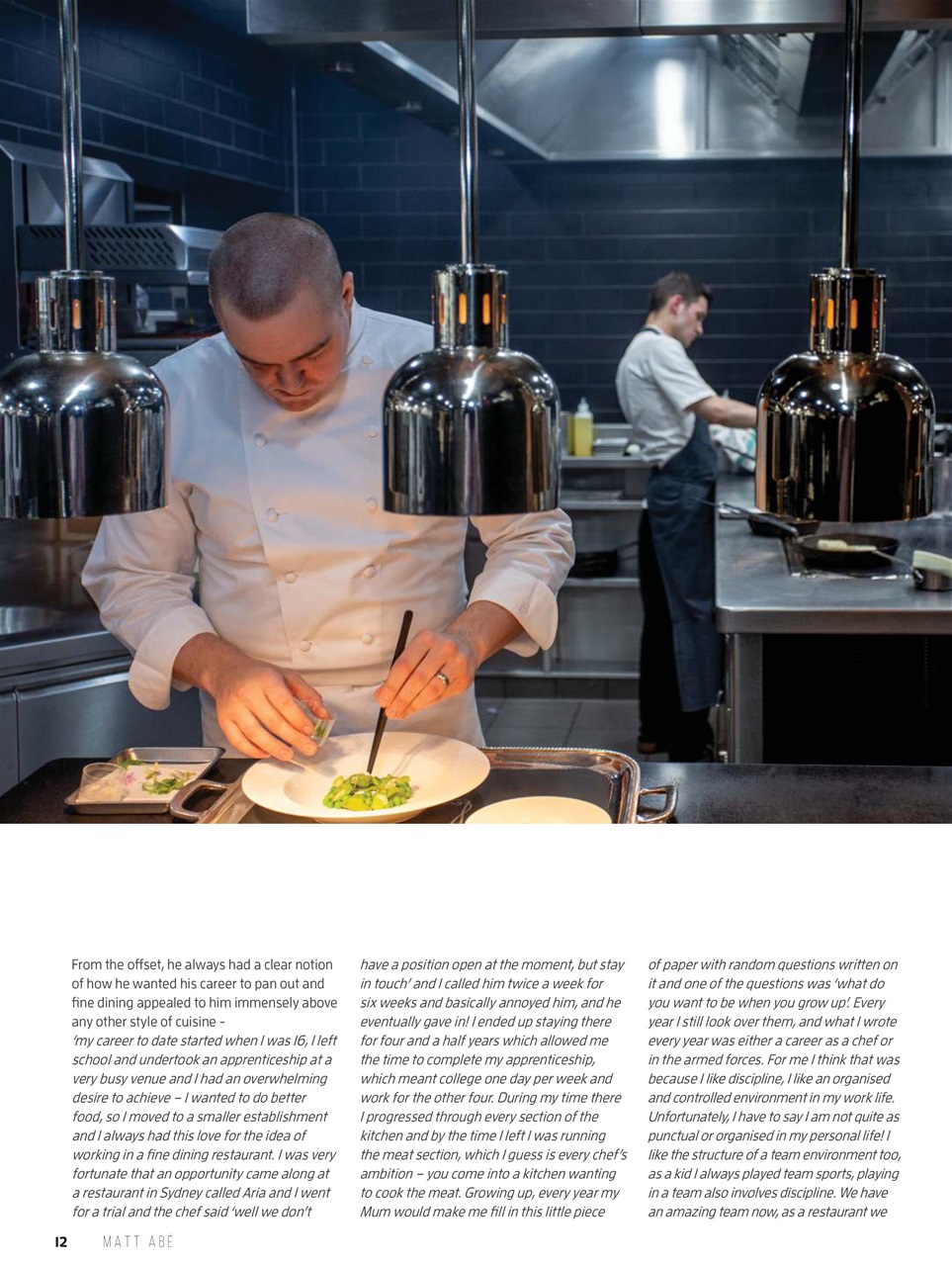 Chef & Restaurant Magazine Preview Pages