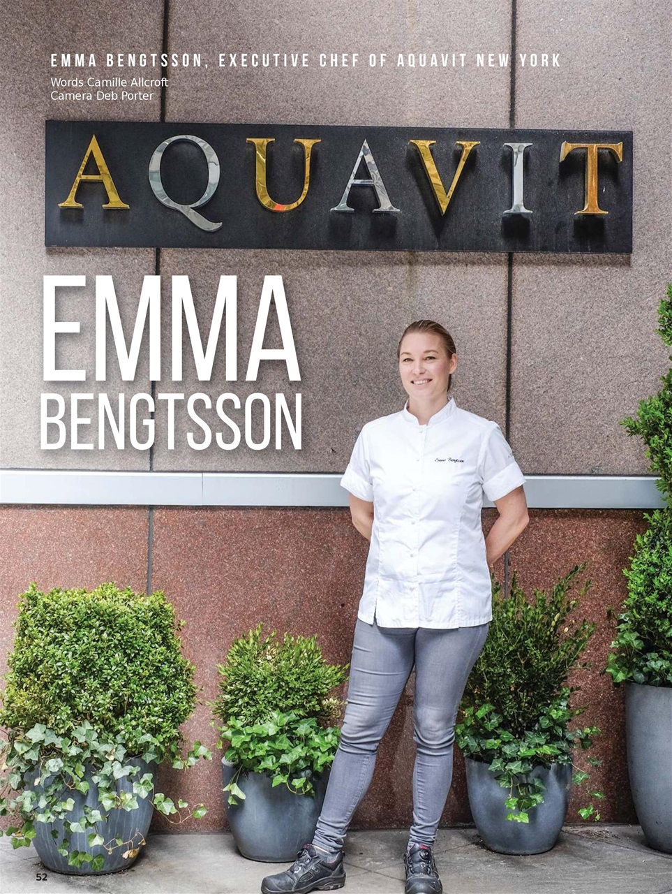 Chef & Restaurant Magazine Preview Pages