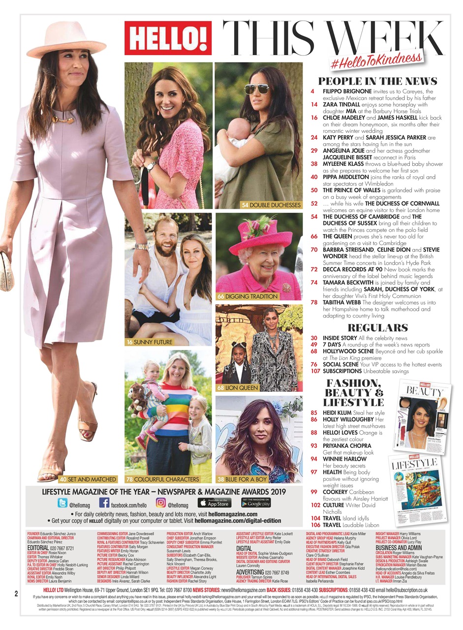 Hello! Magazine Preview Pages