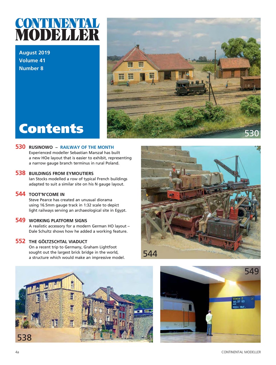 Continental Modeller Preview Pages