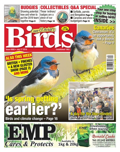 Cage & Aviary Birds issue 
