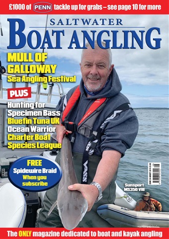 Saltwater Boat Angling issue Aug-19