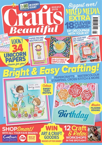 Crafts Beautiful issue Aug 2019