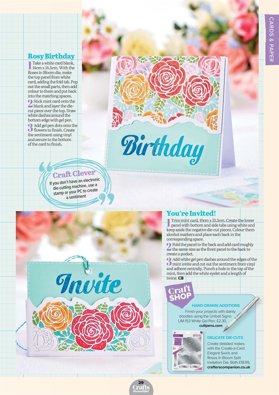 Crafts Beautiful Preview Pages