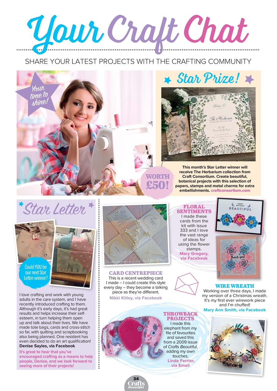 Crafts Beautiful Preview Pages