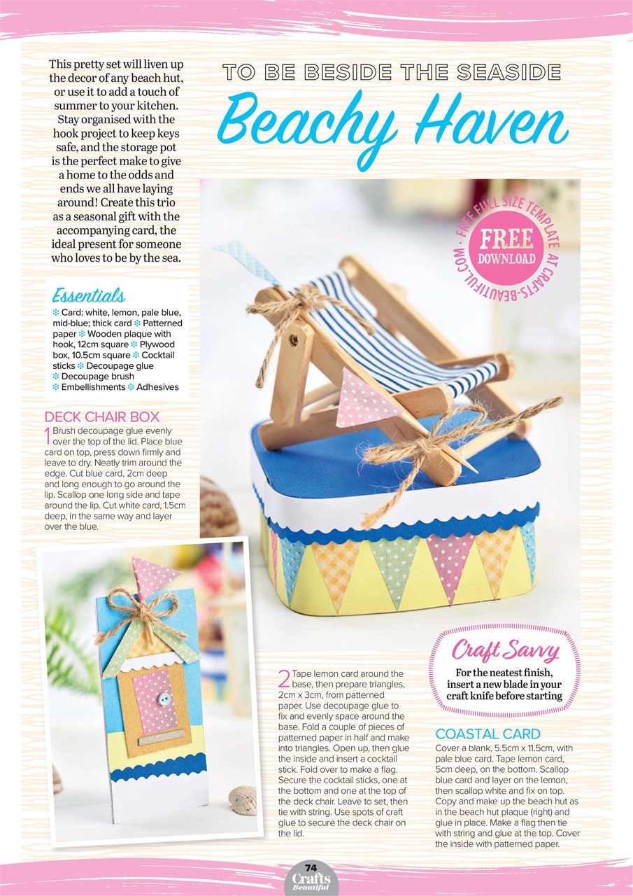 Crafts Beautiful Preview Pages