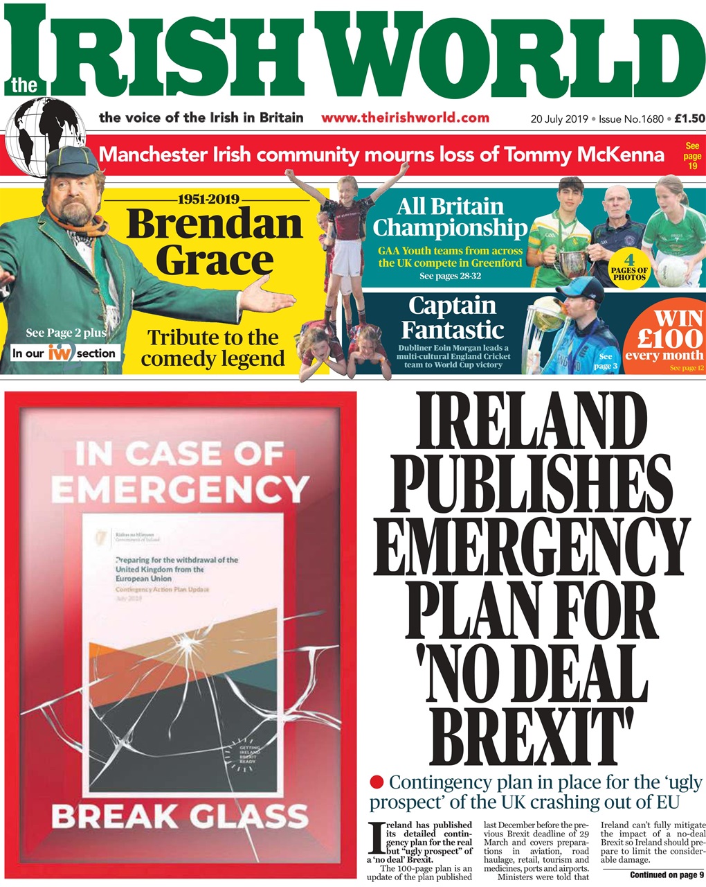 Irish World Preview Pages