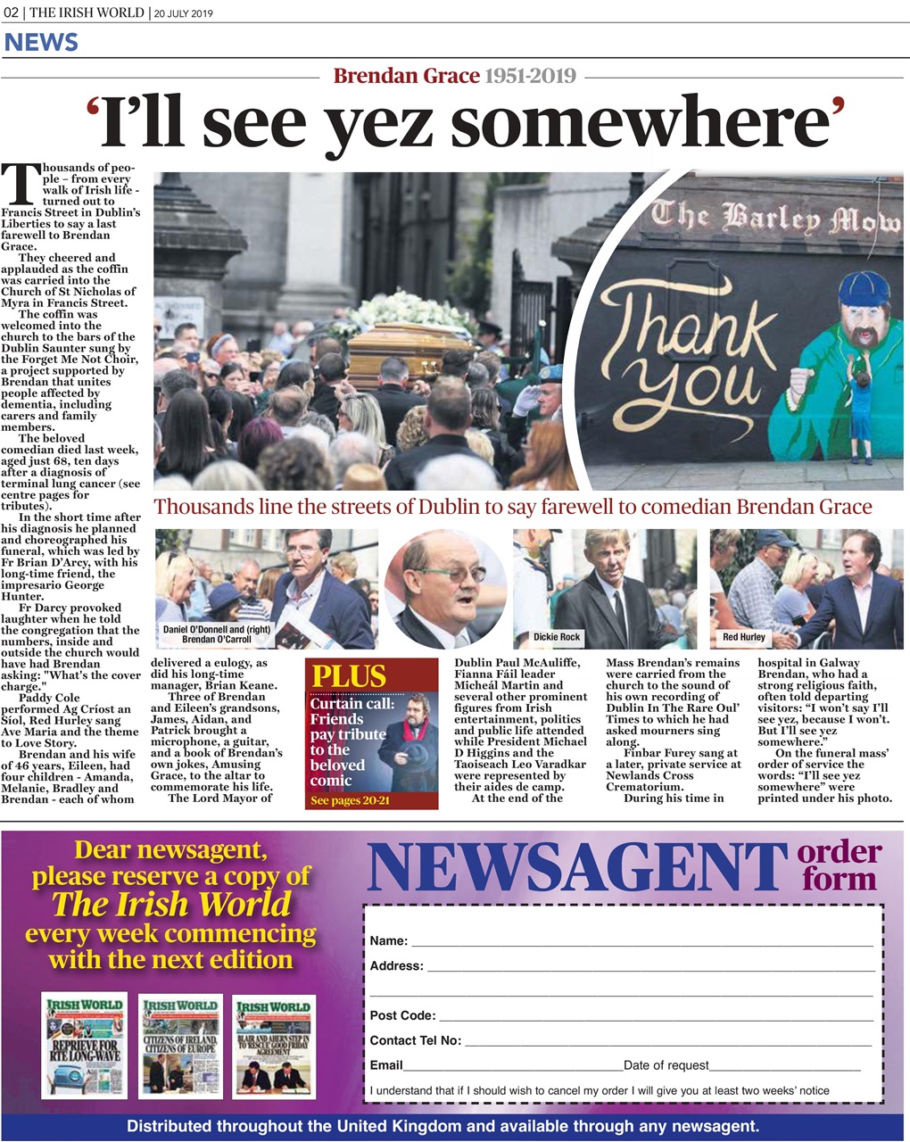 Irish World Preview Pages