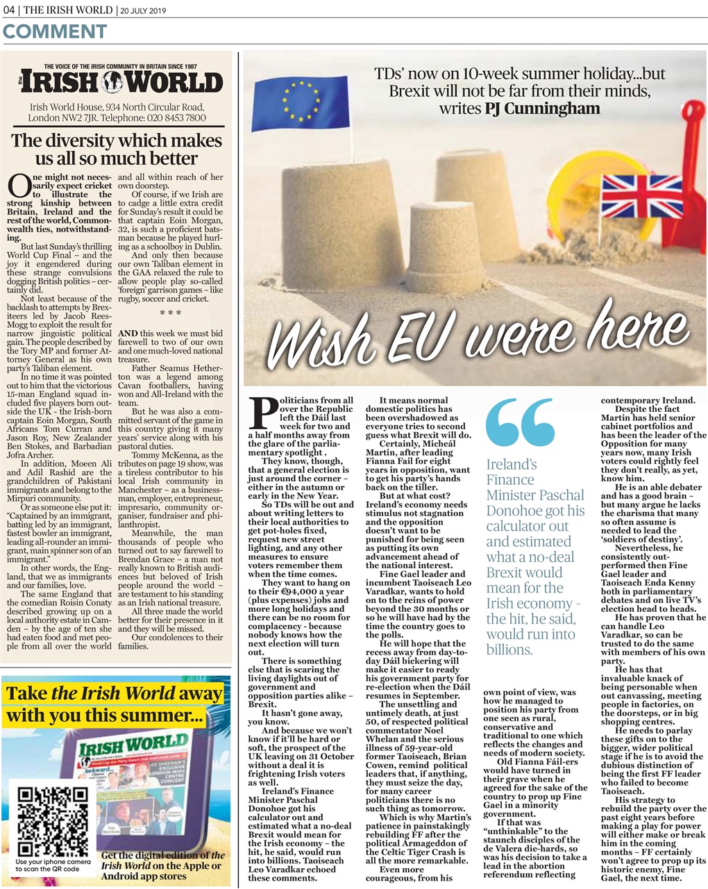 Irish World Preview Pages